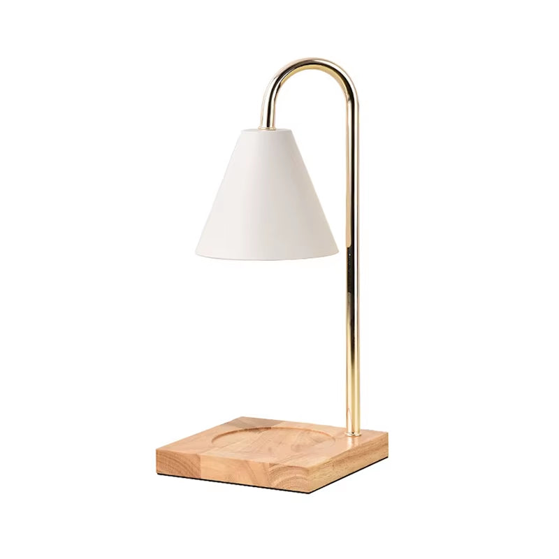2025 New Product Electric Adjustable Desk Lamp with Dimmer Candle Melt Warmer Table Lamp Candle Warmer Lamp